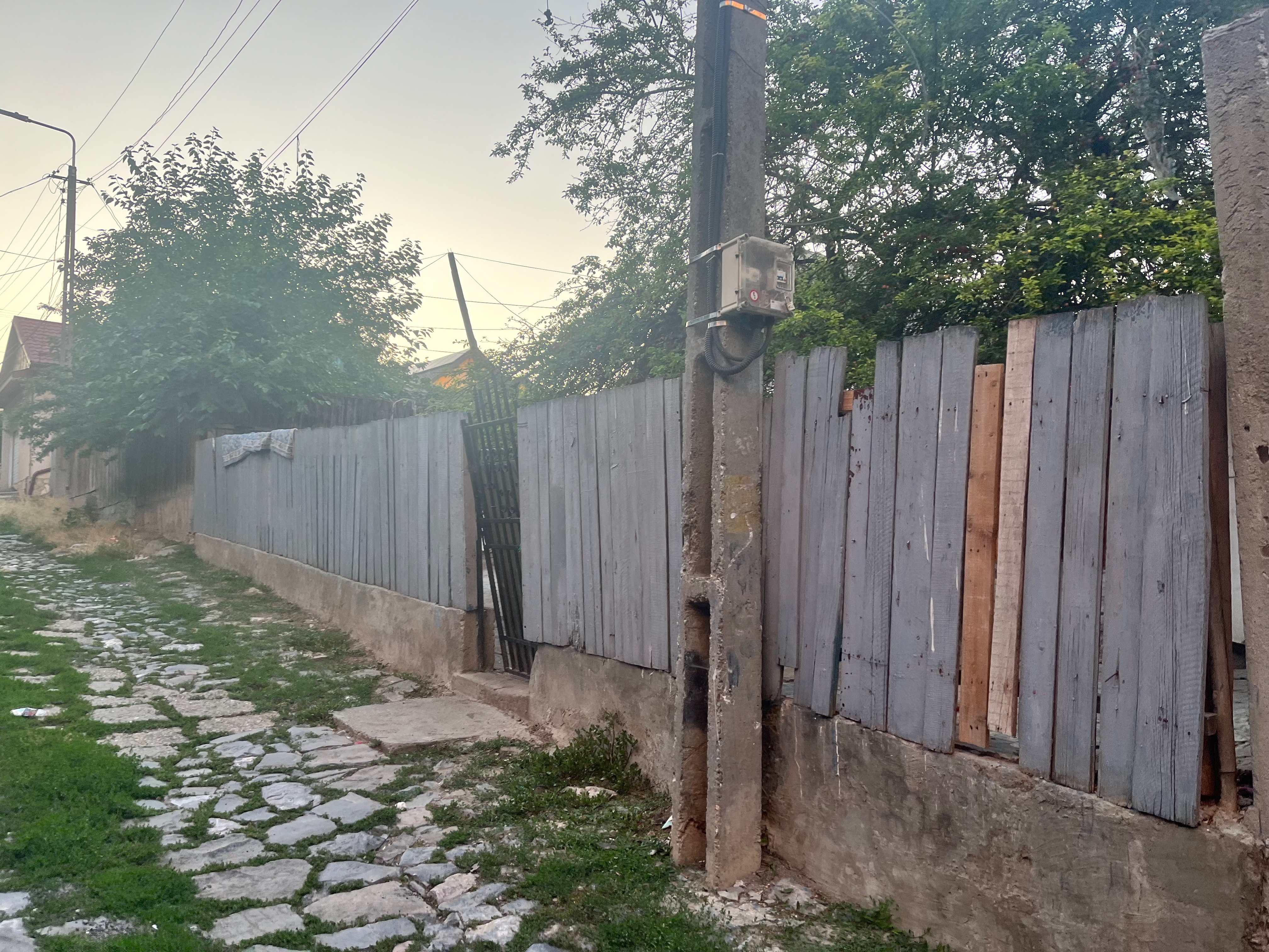 The entrance gate of a Turkish Tinsmiths house in Tulcea, Tulcea County, July 2023